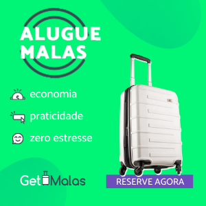 Alugue Mala para viagem